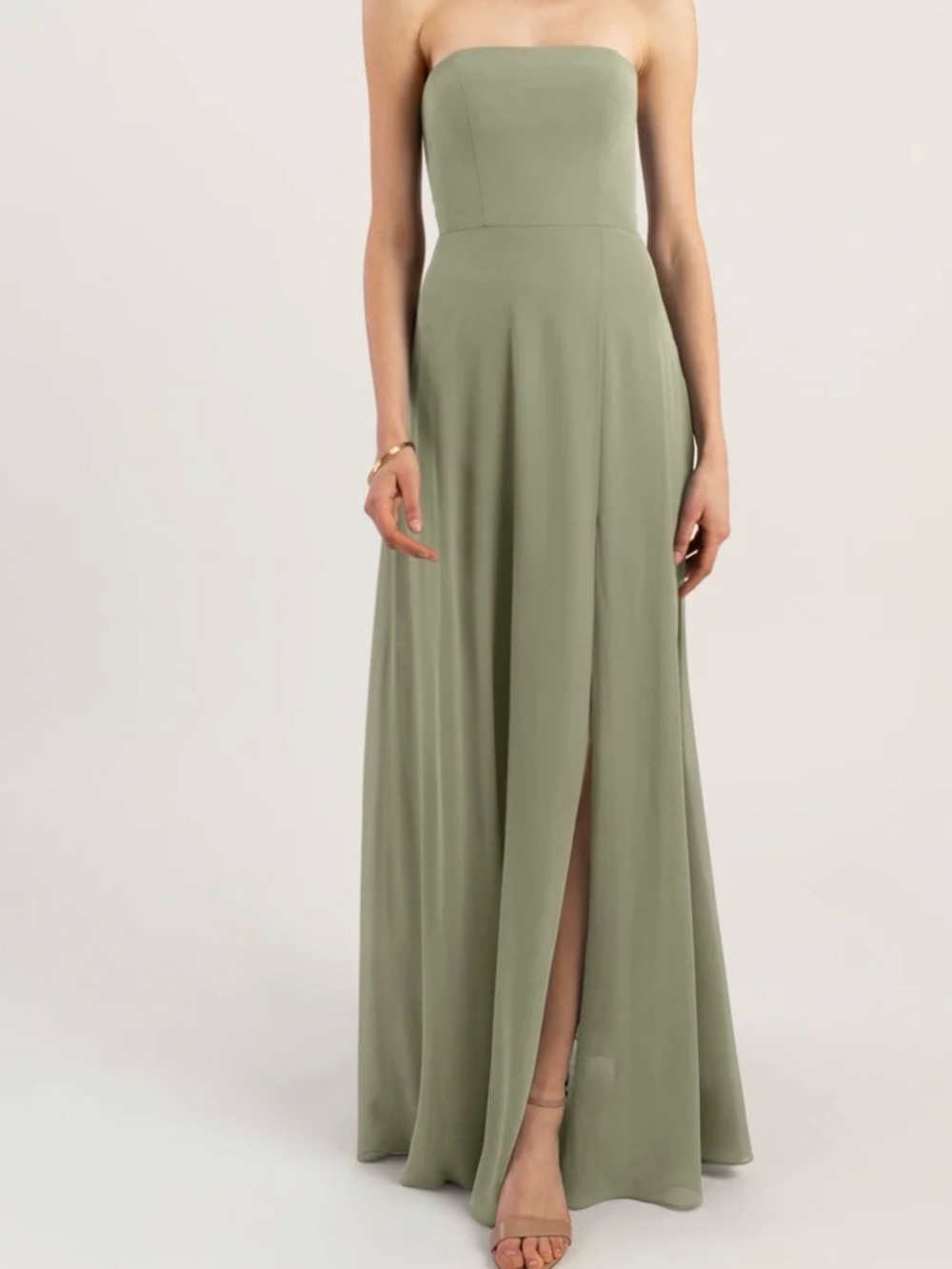 Jenny Yoo Essie Bridesmaid Dress in Sage